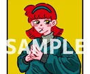 SNSに使えるアイコンを制作します 80年代風イラストでエモさup！ イメージ1