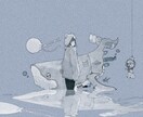 デフォルメされたメカと人を描きます 挿絵やアイコン等イラストが必要な方向けです イメージ3