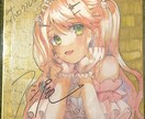 アナログ色紙お描きします お好きなキャラクターをアナログ色紙でお描きします イメージ1