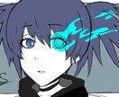 歌ってみた動画、ボーカロイド楽曲のイラスト描きます 最短2日納品！Vtuberさんや、歌い手さんにおすすめです！ イメージ6