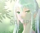 最安値1000円で高級感のあるアイコン描きます 光と透明感あふれる素敵イラスト イメージ3