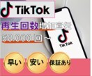 TikTok 動画再生回数増加するまで宣伝します ５万再生まで拡散｜保証あり！ティックトック イメージ1