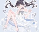 かわいく魅力的なオーダーイラスト制作いたします 一枚絵・グッズイラスト・アイコン・女の子・男の子 イメージ2