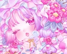 ゆめかわもちもち描きます 普通等身･デフォルメ･量産アイコンなんでもOK イメージ1