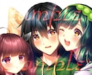 最終＊ＳＮＳアイコン、イラストお描きします 萌え系、かわいい女の子描かせていただきます！(*＾＾*) イメージ5