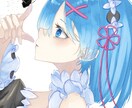 可愛い女の子のアイコンを作成します sns等の活動や自分だけのアイコンが欲しい方へ イメージ4