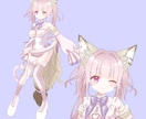 フルスクラッチ3Dモデルをお作りします お手軽に3DVTuberになれます♪ イメージ3