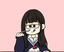 ポップで可愛い似顔絵を描きます まるでカートゥーンの世界に入ったような1枚に仕上がります✨️ イメージ2