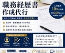 人材業界10年プロが職務経歴書自己PRを作成します 採用担当者に刺さる文章へ。10年の転職支援経験で徹底サポート イメージ1