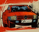 モードにオリジナティ溢れるイラスト作成します 人物、動物、その他様々なモチーフお気軽にご相談ください！ イメージ4