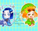 お好みの人物のSNS用アイコン・ヘッダー描きます 〜普通の頭身・SD（ミニ）キャラどちらもOK、女性が得意〜 イメージ5