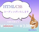 HTML/CSSコーディングいたします あなたのデザインを忠実にコーディングします イメージ1
