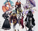 ゲーム/TRPGの立ち絵を制作いたします TRPG/動画/ゲーム等の立ち絵イラストを制作いたします。 イメージ2
