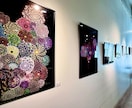 感情を可視化したい人へのアート作品を制作します デジタル表現をもとに色彩の揺らぎで立体性を持つA1サイズ制作 イメージ6