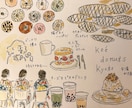 お店のPRイラスト描きます 温かみのある水彩であなたのお店を宣伝しましょう！ イメージ6