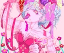 毒のあるかわいい女の子描きます 独自の毒々しくて危うい感じのかわいい女の子をお届けします。 イメージ4