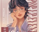 様々な絵柄可能！汎用性の高い似顔絵描きます プレゼント・ビジネス・SNS・名刺など、使用用途たくさん！ イメージ9
