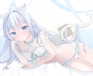 淡く儚い世界観。あなただけの特別な女の子を描きます 初めての方も安心!!丁寧な対話で理想以上の作品に仕上げます イメージ1