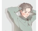 透明感と温かみあるイラストお描きします 男性にも女性にも親しみやすい印象の絵を心を込めて仕上げます イメージ5