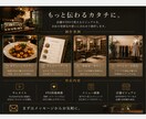 店舗、SNSのビジュアル制作をします お店の魅力が他の人でも伝わるビジュアルへ。 イメージ2