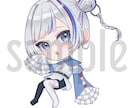 商用利用無料！ミニキャライラスト描きます 商用利用OK！衣装や表情、ポーズのおまかせ◎ イメージ3