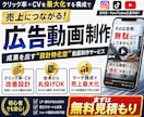クリック率・成果特化型の広告動画を作成〜編集します 大手実績あり！初依頼でも安心できるよう予算に合わせて動画制作 イメージ1