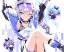 ご希望のイラストを作成します アイコン、夢絵など！女の子も男の子も大歓迎！ イメージ1