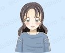 可愛く卵型の女の子アイコンイラストを描きます 卵型であなたの優しさ溢れるアイコンを イメージ2