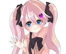 SNS等で使うアイコンつくります かわいく魅力的なイラストをお描きします イメージ2