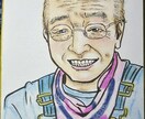 特徴を誇張しない優しい似顔絵作成します ペット、家族、カップル、お祝い、インテリアにいかがですか？ イメージ1