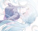 優しく透明感のあるイラストを制作いたします アイコン、サムネ、ヘッダー等その他も相談可能 イメージ3