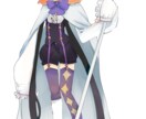 立ち絵お描きします 全身キャラクター、男性キャラでも女性キャラでも イメージ1