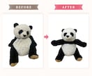 ぬいぐるみの修理、クリーニング、リペアします ぬいぐるみの修理＆クリーニング　格安早急に対応　最短3日以内 イメージ8