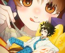 一枚絵/アイコン　イラスト依頼承ります フラッシュのような表現やバストアップのイラストが得意です。 イメージ1