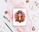 SNSアイコンやプレゼント用似顔絵を制作します 顔なしでもあなたの印象届けます!! イメージ7