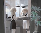 イラスト制作★Live2dでも動かせます ハイクオリティで重厚感のあるイラストを制作します！ イメージ4