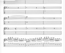 難しい曲もアレンジすれば弾けちゃう!楽譜制作します ギターだけでなくピアノ、ベースも可能です! イメージ1