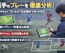 南米Pro級指導者の視点からプレーを分析します 感覚論にしない分析で、次にやるべきことを明確にします イメージ1