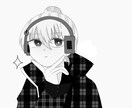 イラストを描きます 個性溢れる女の子かきます！ぜひかってみてください！ イメージ1