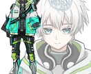 立ち絵、キャラクターデザインします 配信、Vtuber、TRPGなどの立ち絵デザインします！ イメージ2