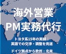 海外営業代行｜トヨタ系15年の実績で実務を支えます 時差を活かしたドイツ拠点の営業代行。日英での交渉・調整を完遂 イメージ1