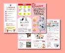 プロが短納期・高品質なチラシを作成します 伝えたい想いをカタチに。プロが納得いくまで修正ご対応致します イメージ2