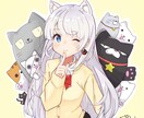とても可愛い2頭身イラスト作成します 某SNS8000人の主が描く！ イメージ4