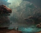 世界観重視の背景イラスト制作します 雰囲気たっぷりの背景を描きます イメージ1