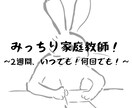 現役大学生/塾講師が2週間、みっちり家庭教師します 【２週間、質問し放題！】小学生・中学生・高校生対応可！ イメージ1