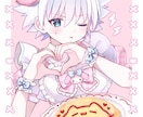 かわいいイラスト描きます かわいい雰囲気の女の子を描くのが得意です♡ イメージ1