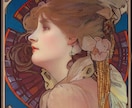 ミュシャ風の華やかで綺麗なイラストを制作します SNSアイコンやブログ画像、挿絵、プレゼント等に 商用利用可 イメージ6