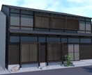 現役設計士が3D外観パースを作成いたします イメージしやすいパースを1棟¥10000で作成いたします。 イメージ3