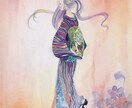 童話や神話の世界の挿絵を提供します 水彩タッチの柔らかい絵柄を得意としています。 イメージ7