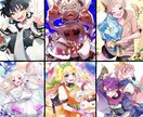 企業実績有‼️可愛い立ち絵一枚絵キャラデザできます 少年少女の絵はお任せください！！ イメージ3